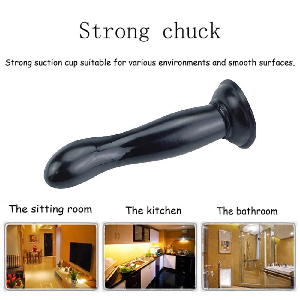 Curved realistic pvc dildo, photo 5