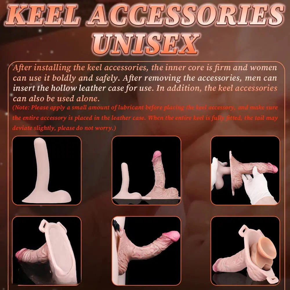 Flesh tone curved realistic silicone dildo, photo 14