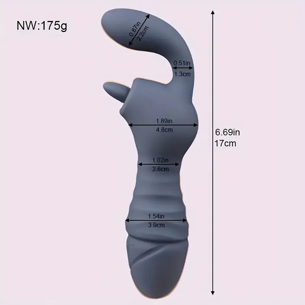 Ebony curved silicone g-spot dildo