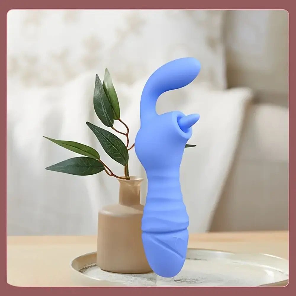 Curved silicone g-spot dildo, photo 6