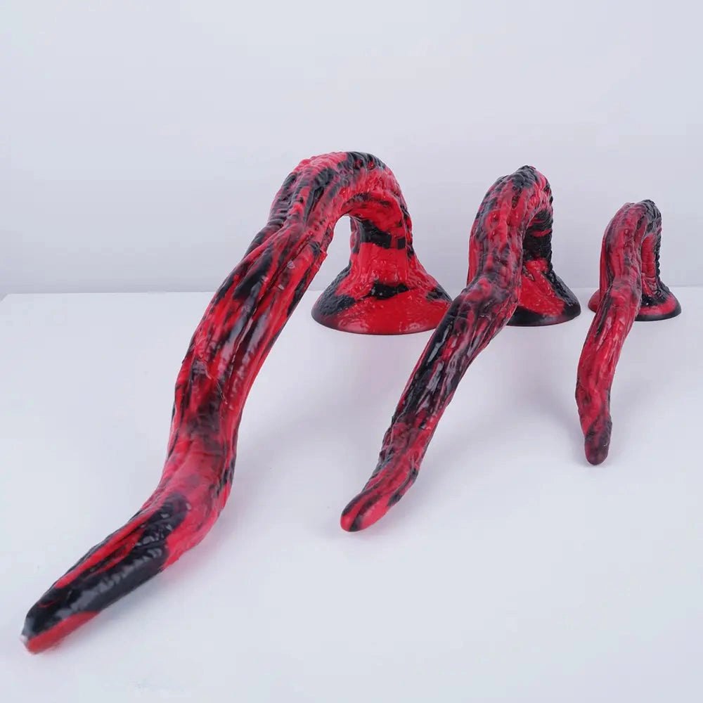 Curved tentacle fantasy dildo, photo 1