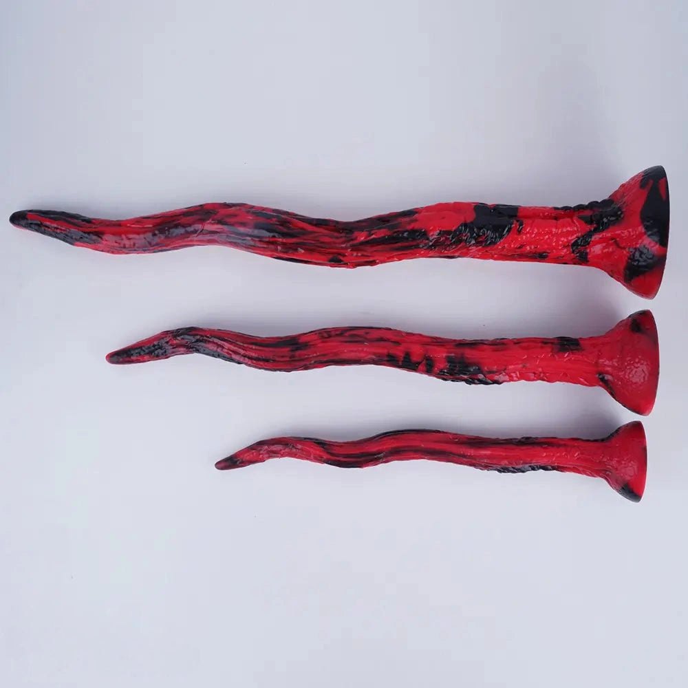 Curved tentacle fantasy dildo, photo 2
