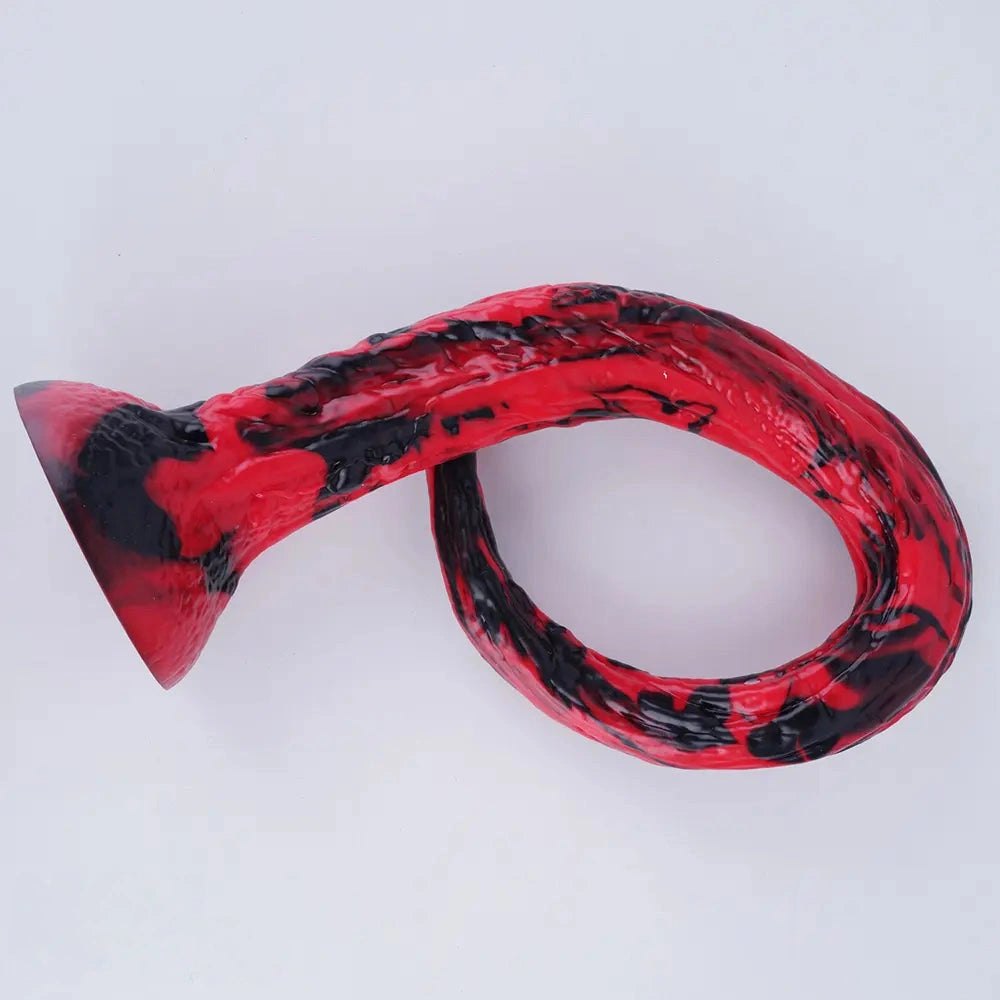 Curved tentacle fantasy dildo, photo 5