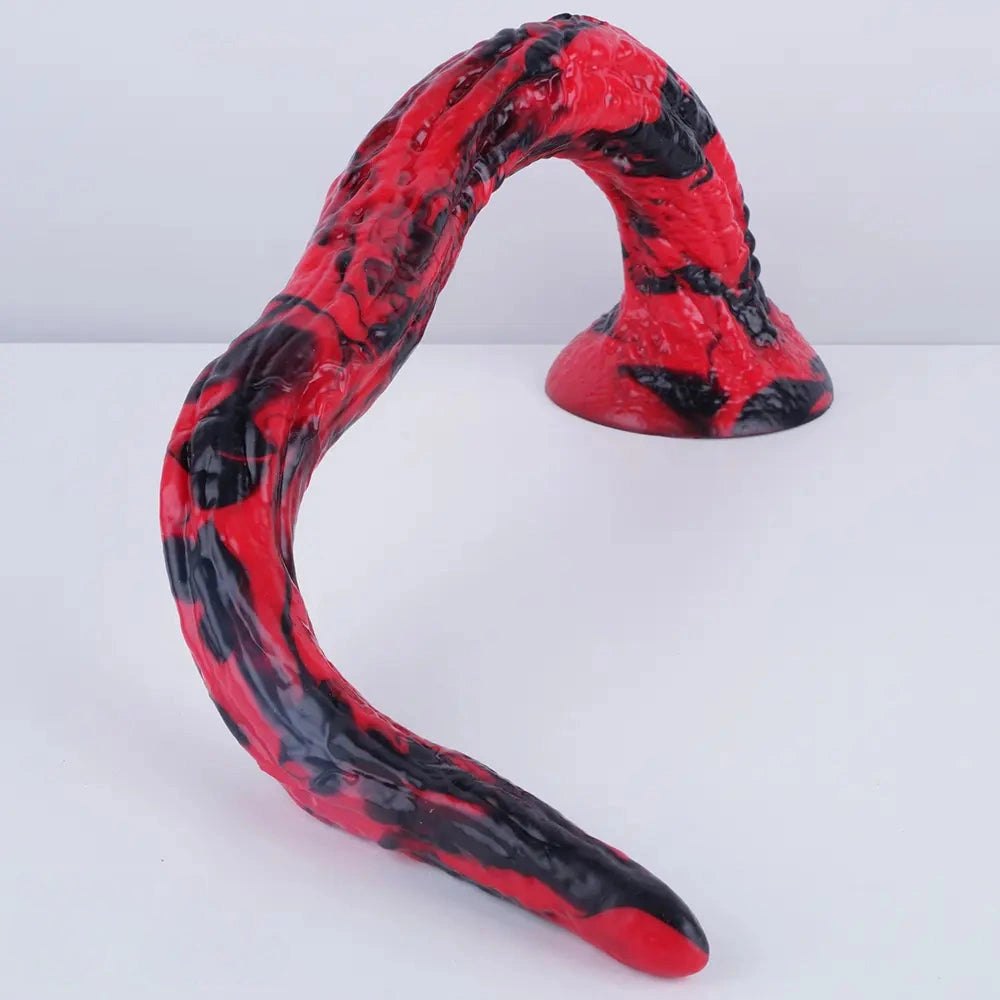 Curved tentacle fantasy dildo, photo 7
