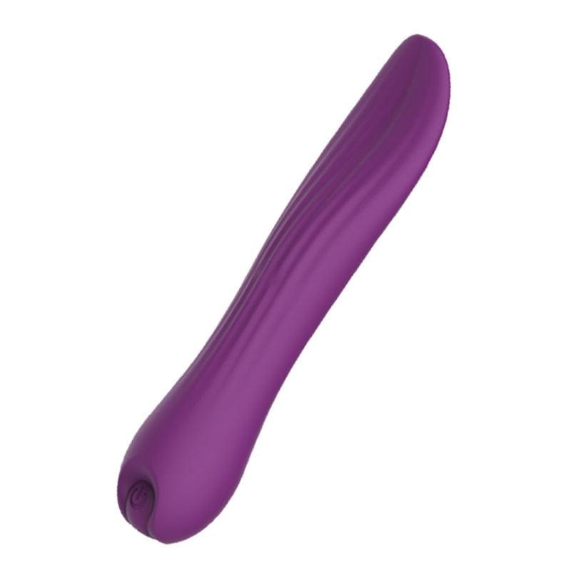 Curved tongue-shaped clitoral vibrator, photo 4
