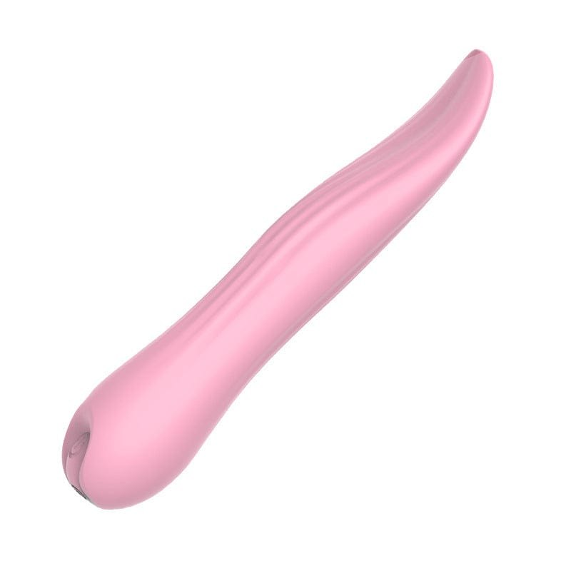Curved tongue-shaped clitoral vibrator, photo 6