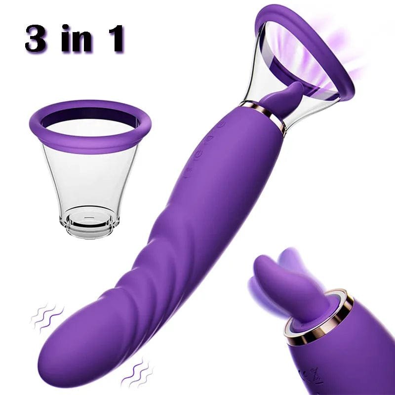 Curved tongue suction vibrator, photo 2