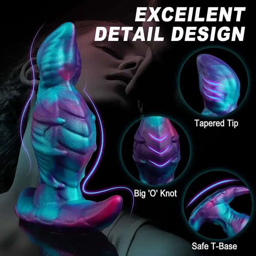Curved wearable silicone g-spot dildo, photo 2