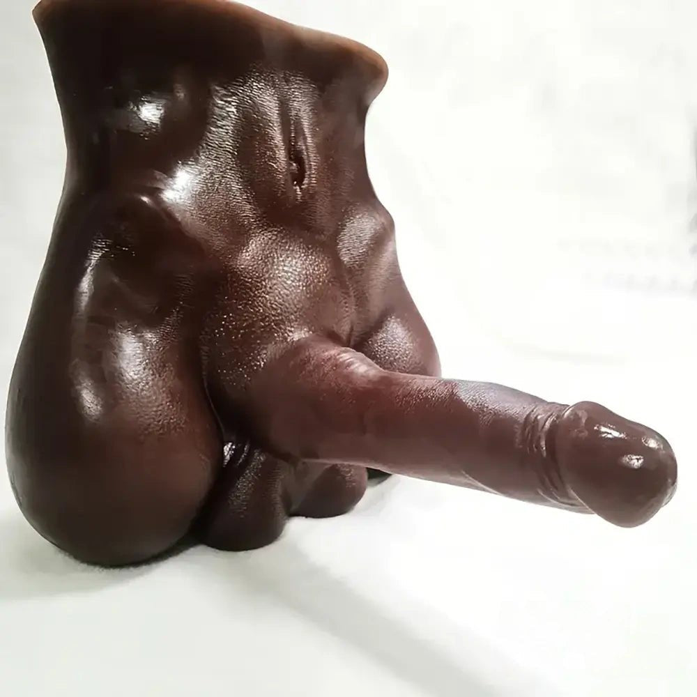 Pelvis torso doll with attached dildo, photo 1