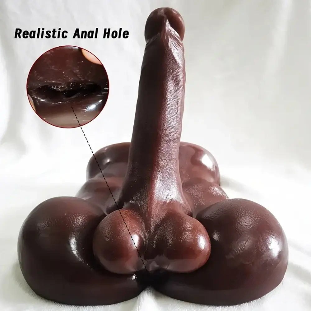 Pelvis torso doll with attached dildo, photo 3