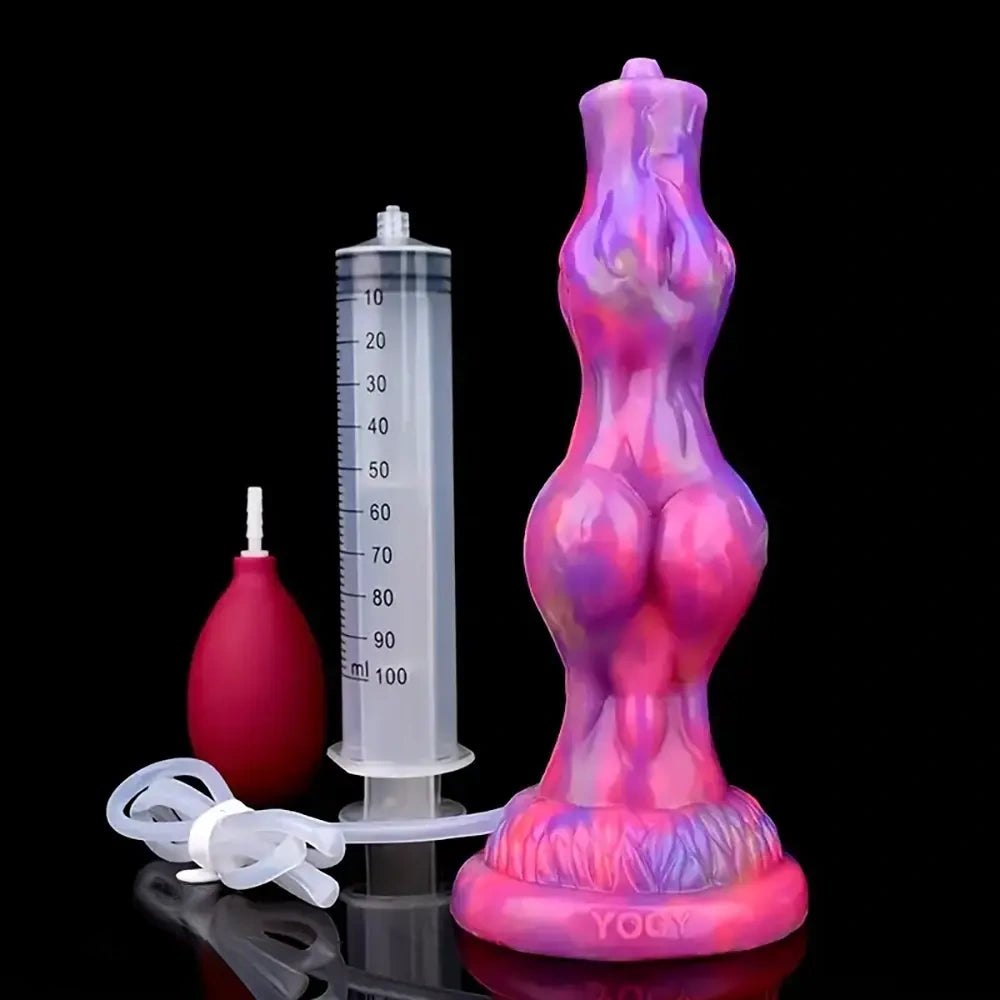 Colorful silicone curvy torso dildo, photo 1