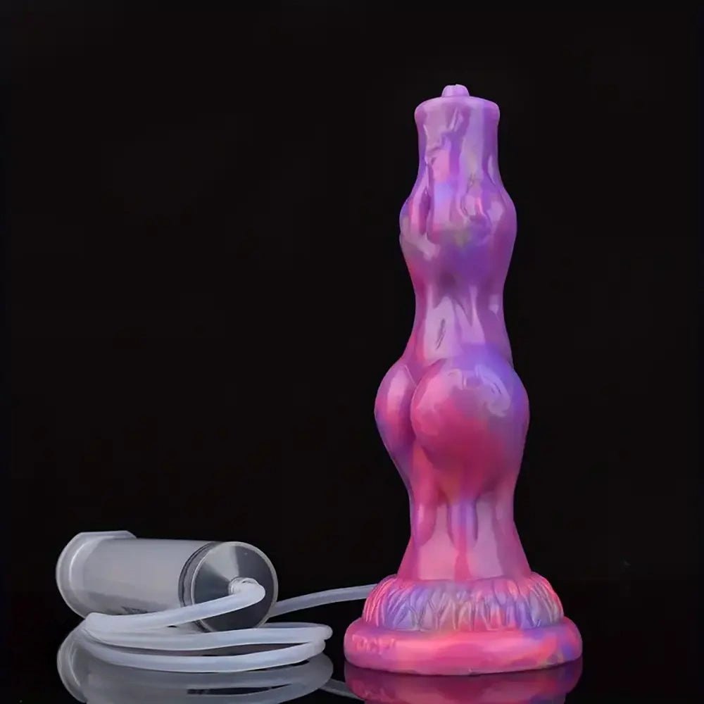 Colorful silicone curvy torso dildo, photo 11
