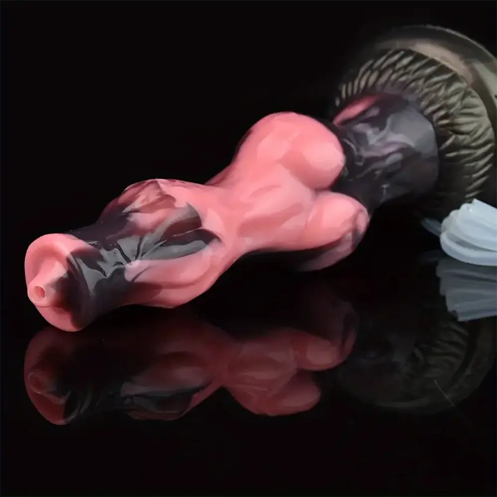 Colorful silicone curvy torso dildo, photo 6