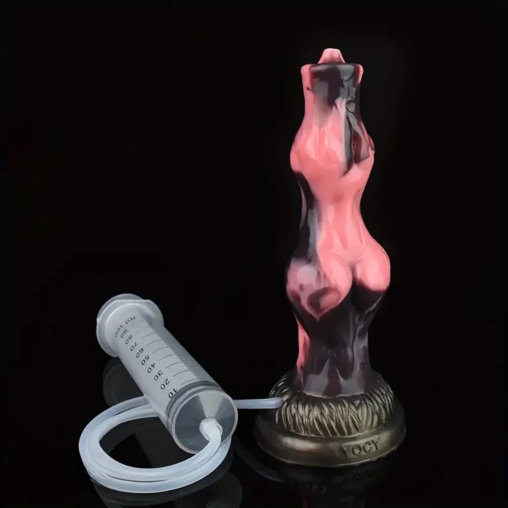 Colorful silicone curvy torso dildo, photo 8