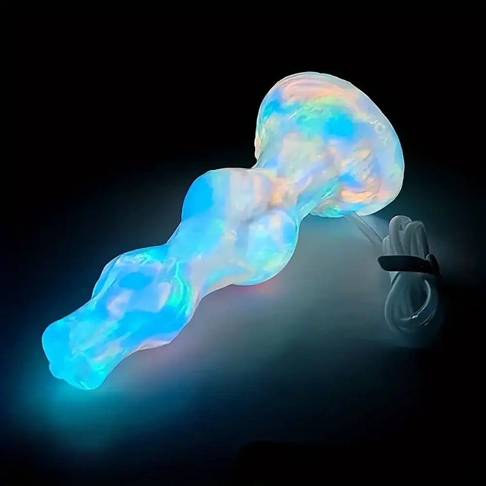 Colorful silicone curvy torso dildo, photo 9
