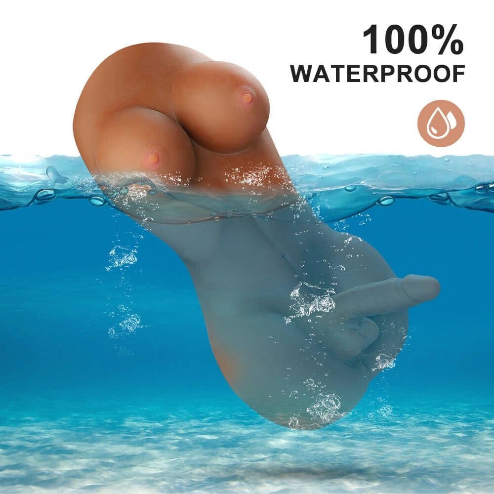 Flesh TPE curvy torso doll with penis, photo 5