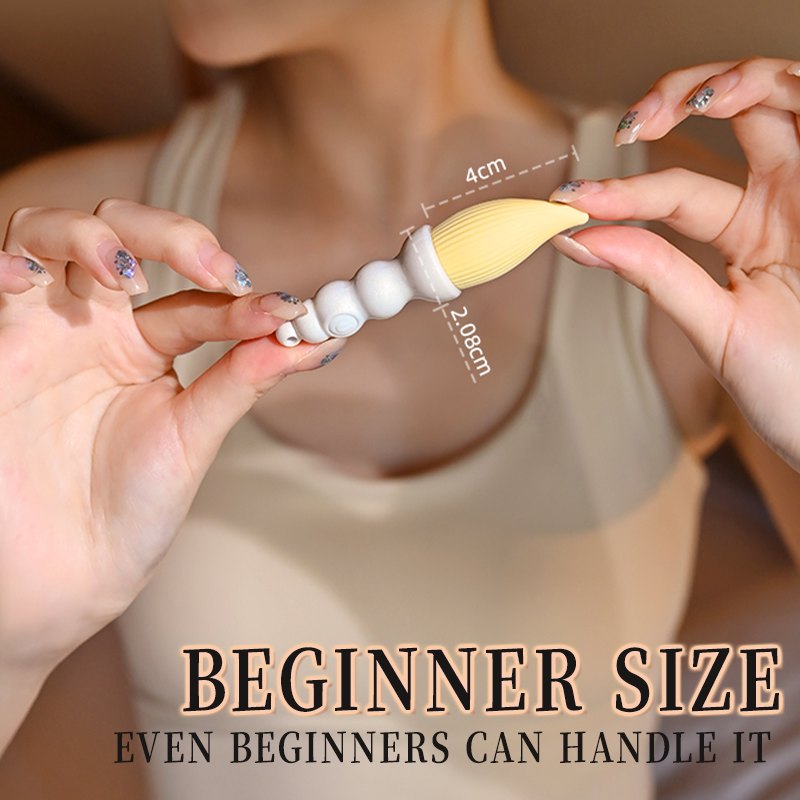 White pendant necklace bullet vibrator, photo 6