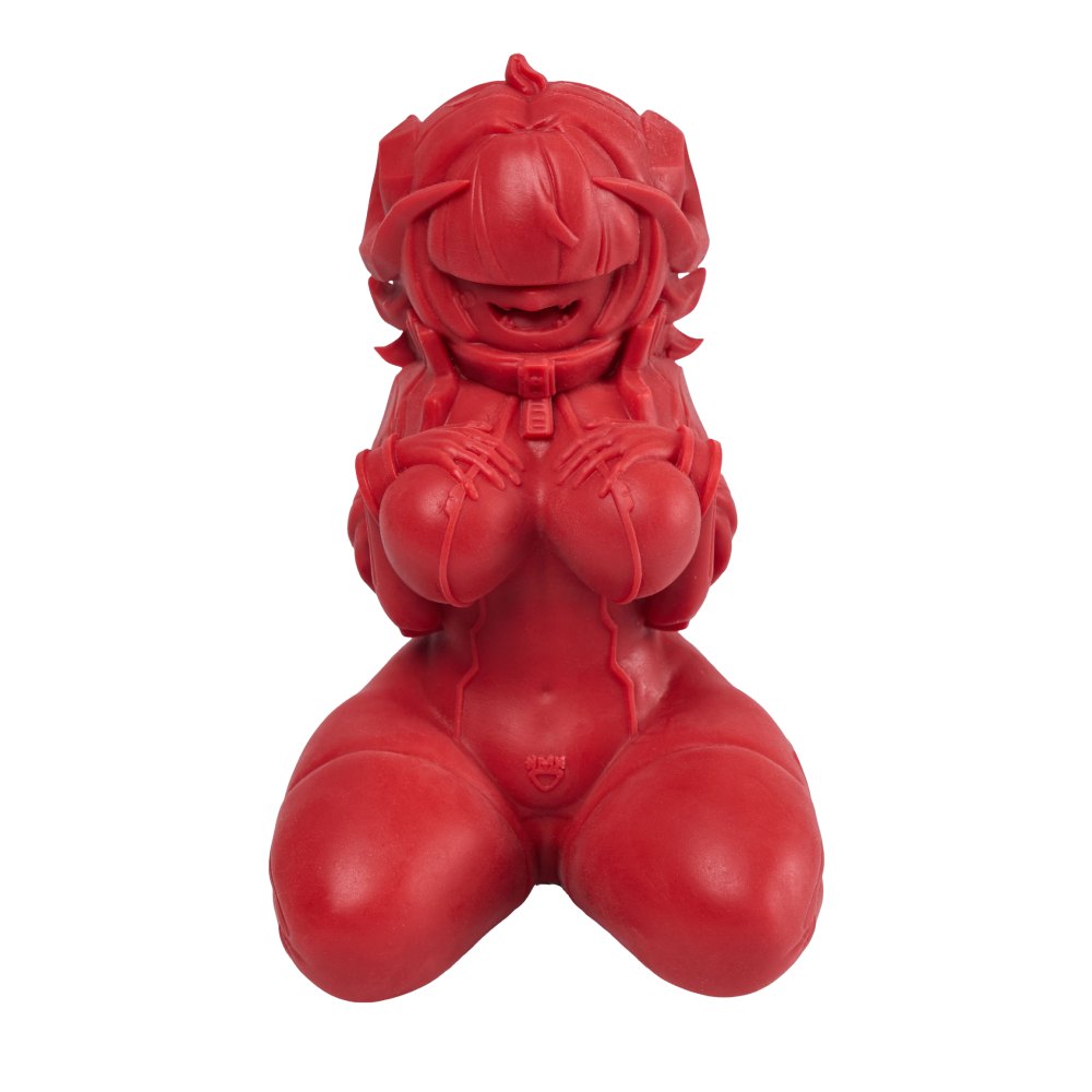 Red cyber android anime onahole torso, photo 1