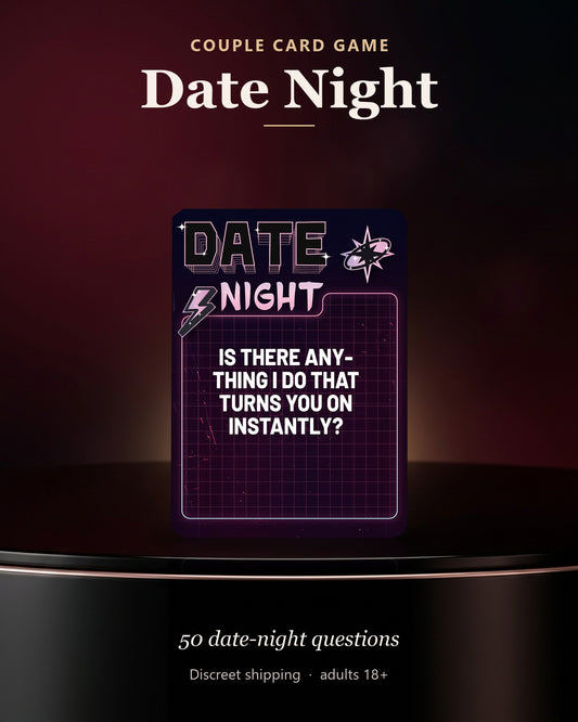Date Night Question Cards for Couples - couple card game - WildNightX