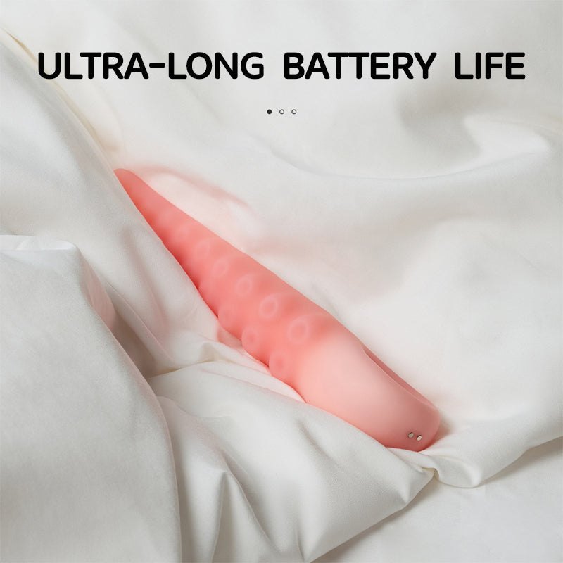 Pink tentacle silicone fantasy dildo, photo 3