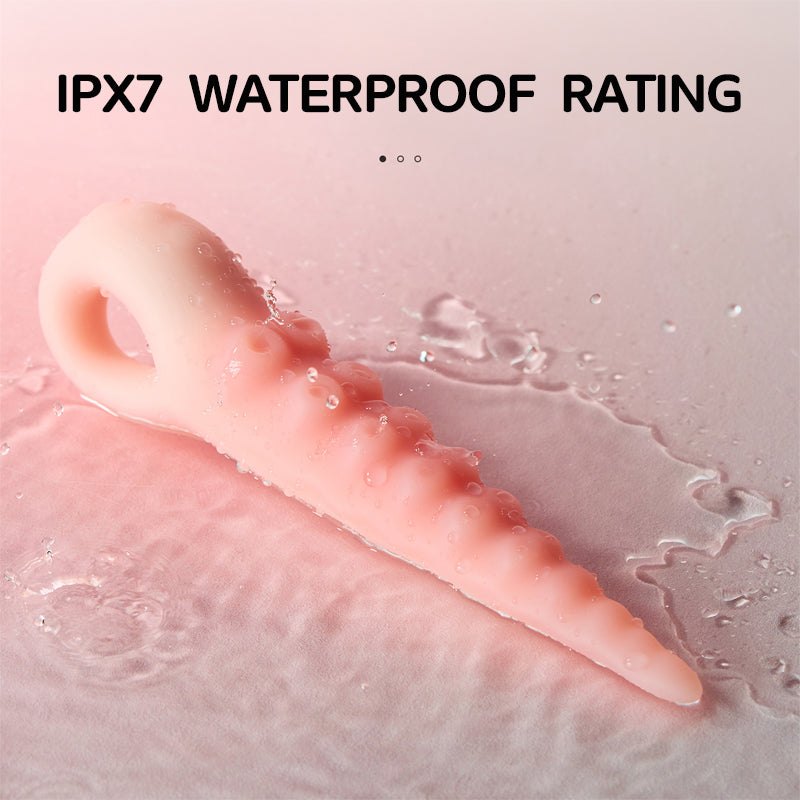 Pink tentacle silicone fantasy dildo, photo 4