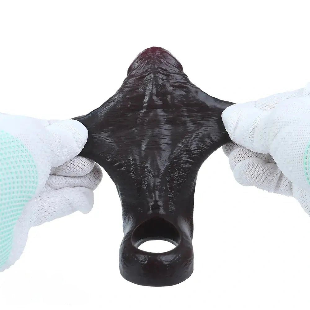 Coffee silicone open head extender sleeve, photo 14