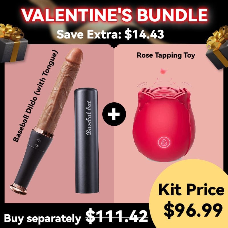 Dildo and rose toy couples set, photo 1