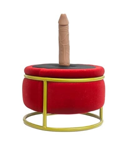 Tan dildo attachment head for seat sex machine, photo 2