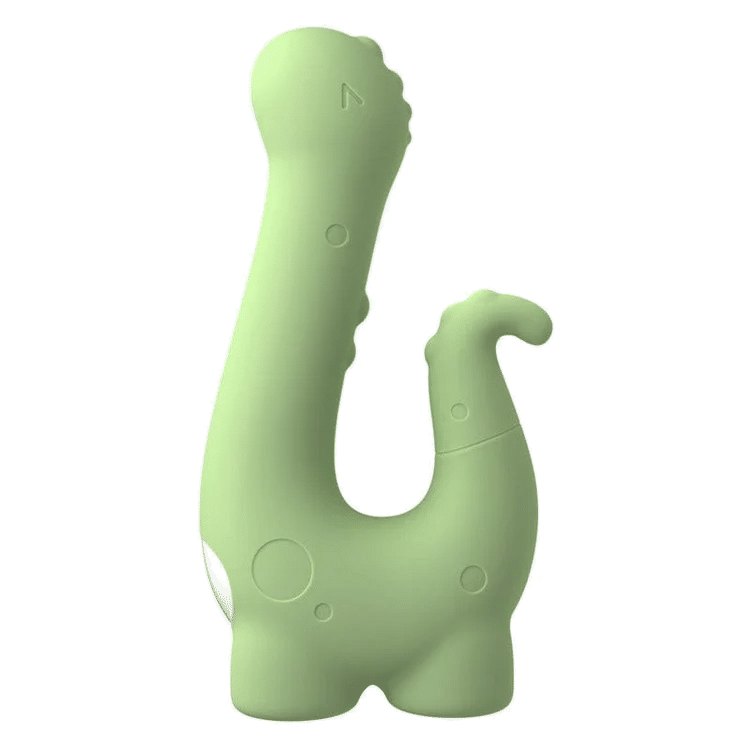 Dinosaur shaped suction and heating vibrator, photo 1