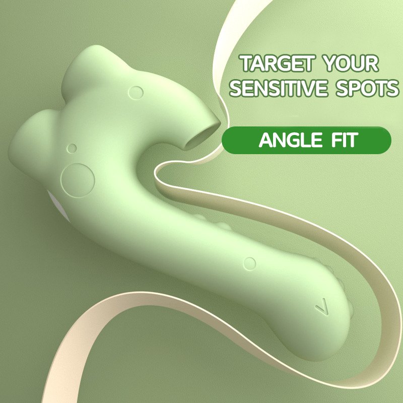 Dinosaur shaped suction and heating vibrator, photo 5