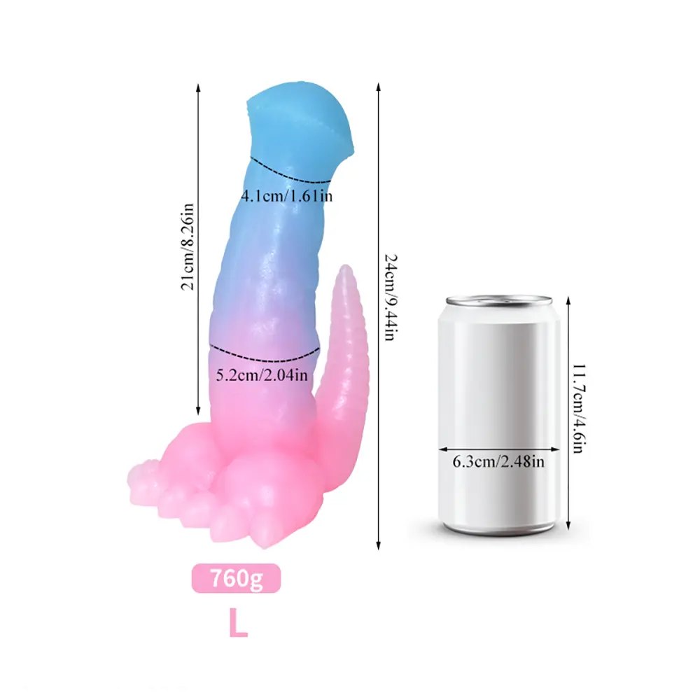 luminous dinosaur claw fantasy dildo