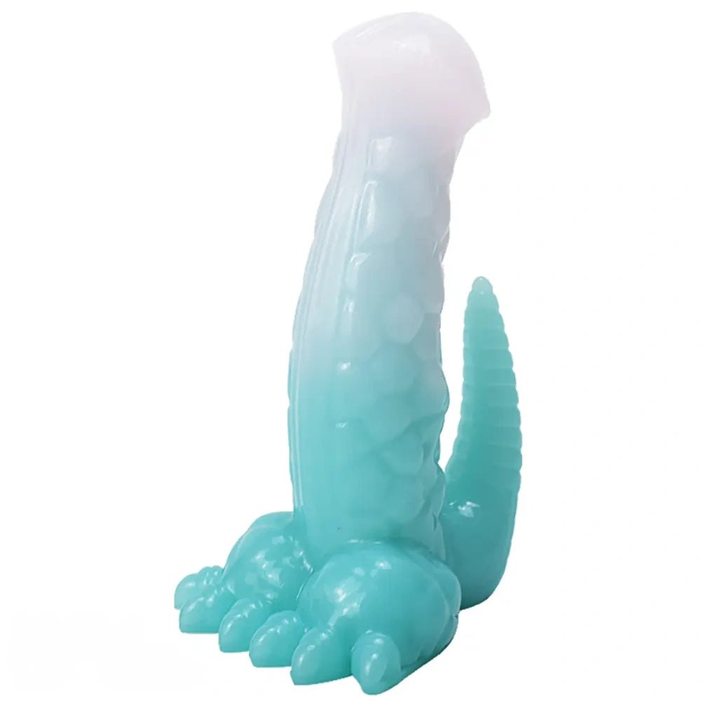 non-luminous C dinosaur claw fantasy dildo