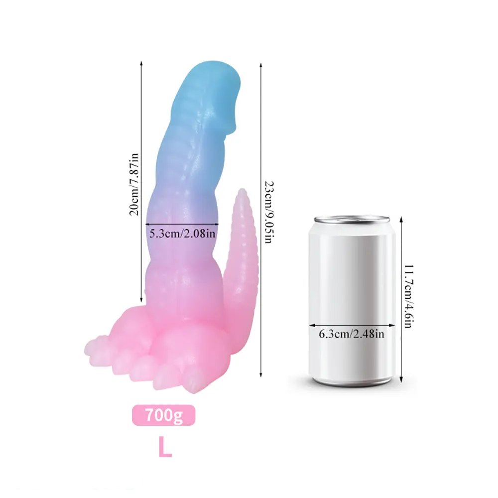 luminous dinosaur claw fantasy dildo
