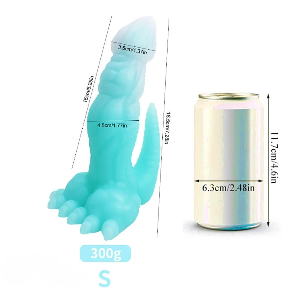 Dinosaur creature fantasy silicone dildo, photo 11