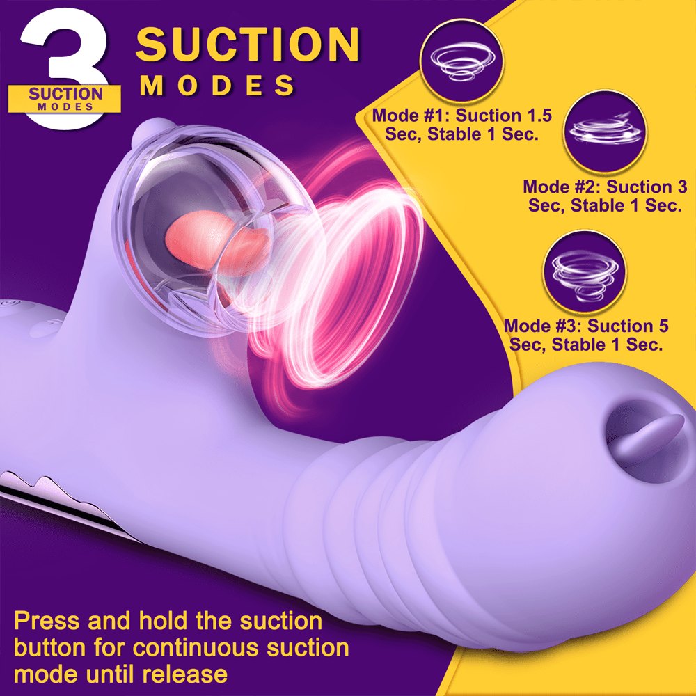 Dinosaur-inspired dual rabbit vibrator, photo 9