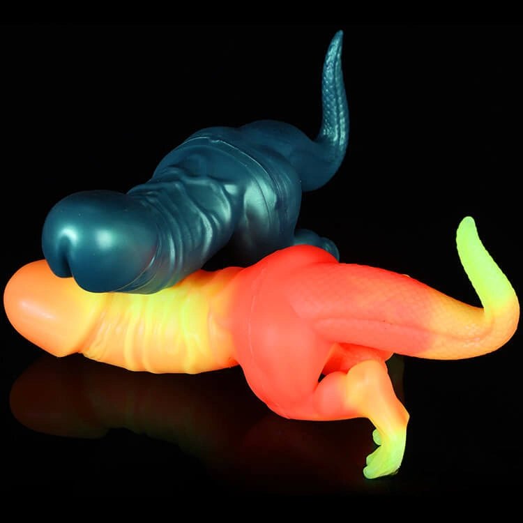 Dinosaur silicone fantasy dildo, photo 10