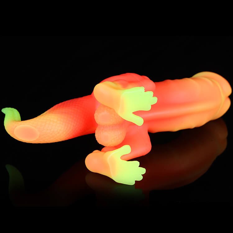 Dinosaur silicone fantasy dildo, photo 4