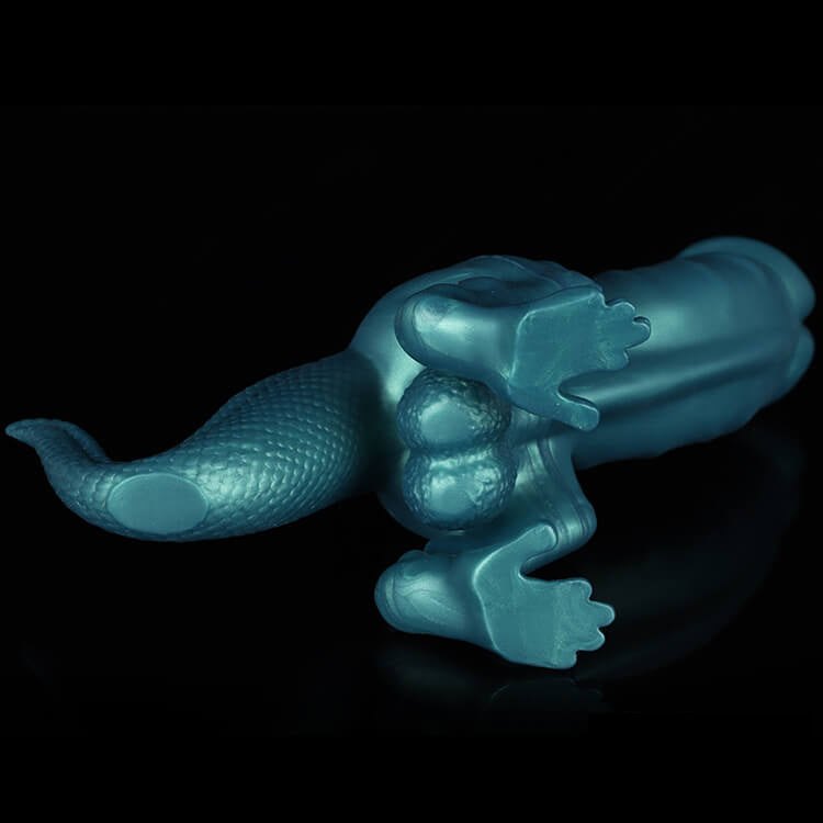 Dinosaur silicone fantasy dildo, photo 7