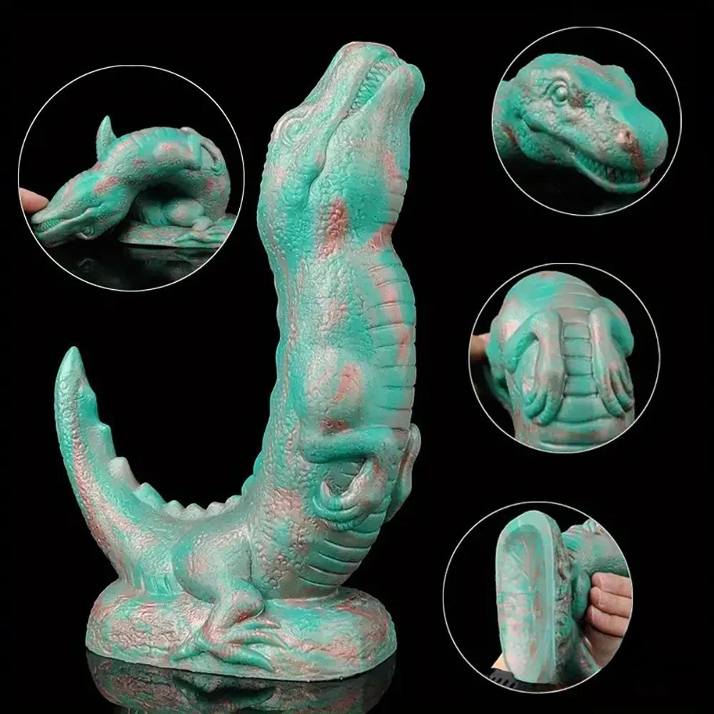 Dinosaur-shaped fantasy dildo, photo 3