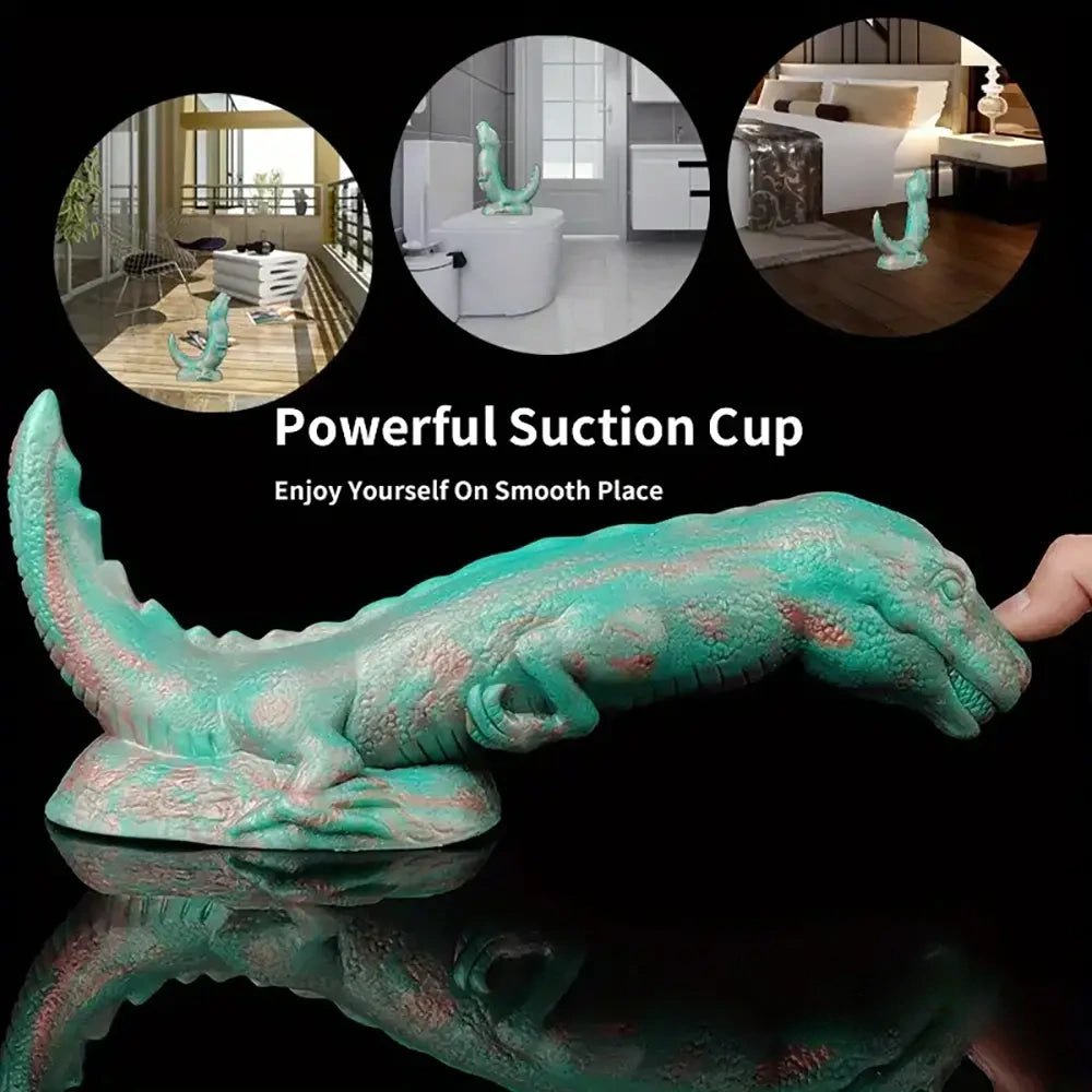 Dinosaur-shaped fantasy dildo, photo 4