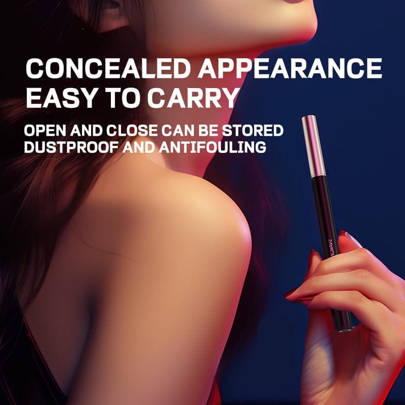Black and rose gold pen-shaped bullet vibrator, photo 3
