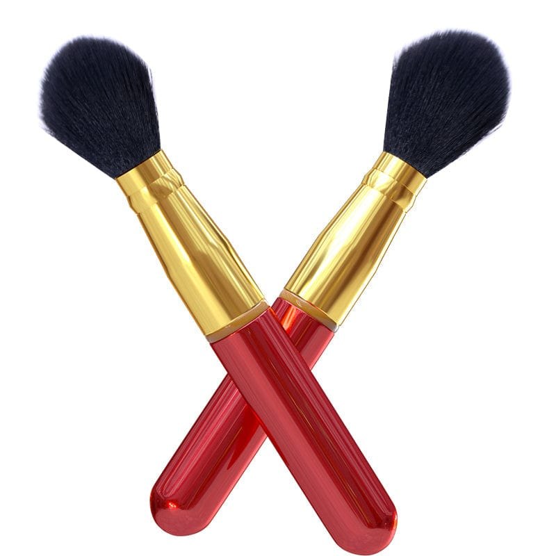 Red and gold disguised makeup brush vibrator, photo 3