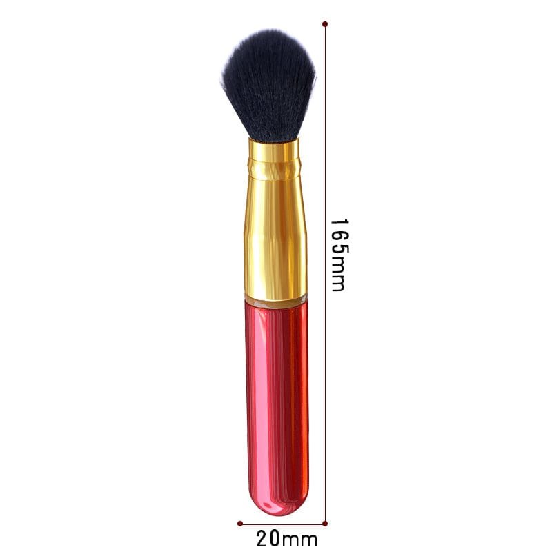 Red and gold disguised makeup brush vibrator, photo 6