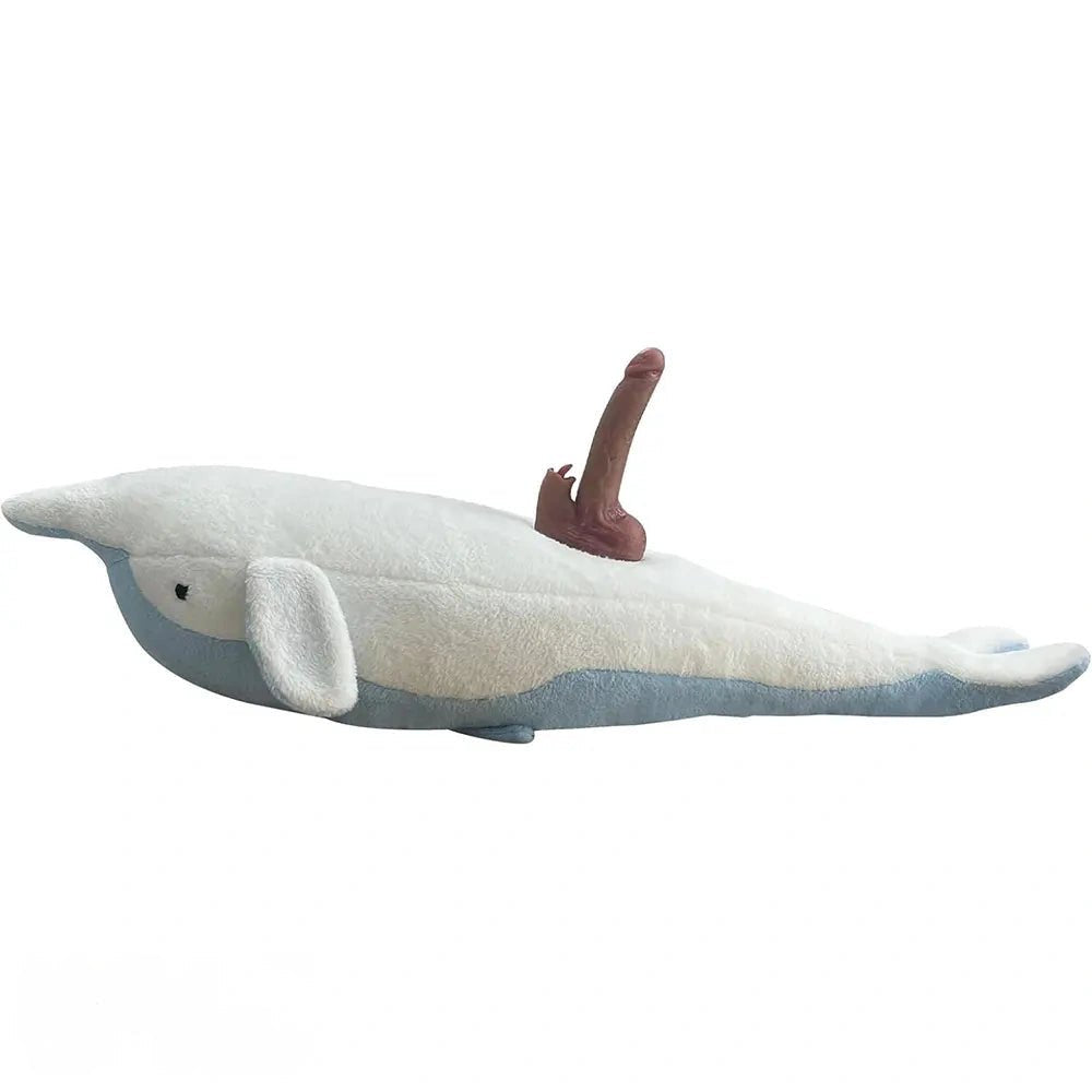 Dolphin pillow riding sex machine with dildo attachment, photo 4