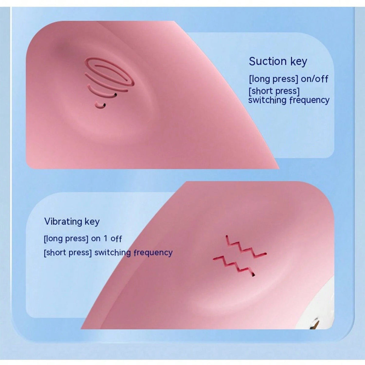 Dolphin-shaped clitoral suction vibrator, photo 4