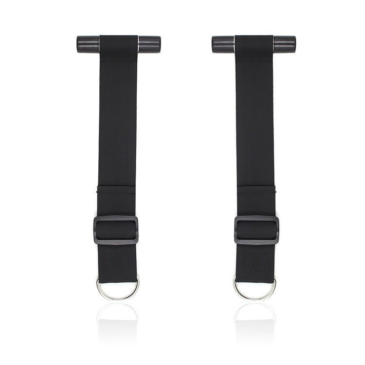 Black nylon door swing bondage restraint set with handcuffs, photo 6