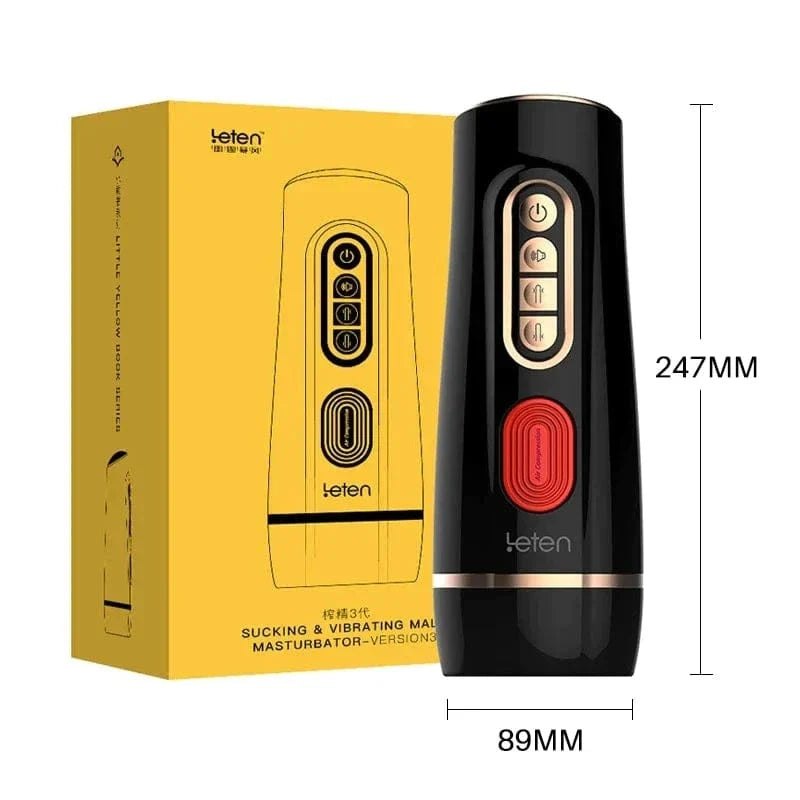 Black double airbag suction masturbator, photo 6