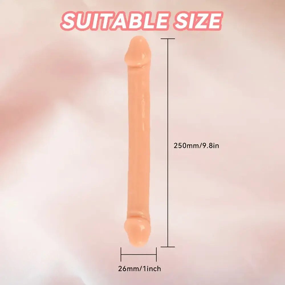 Flesh tone double-ended dildo, photo 5