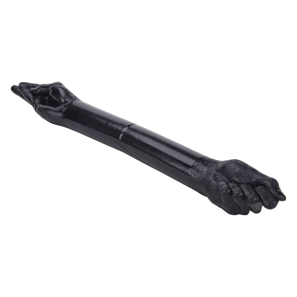 Black double-ended fisting-arm dildo, photo 2