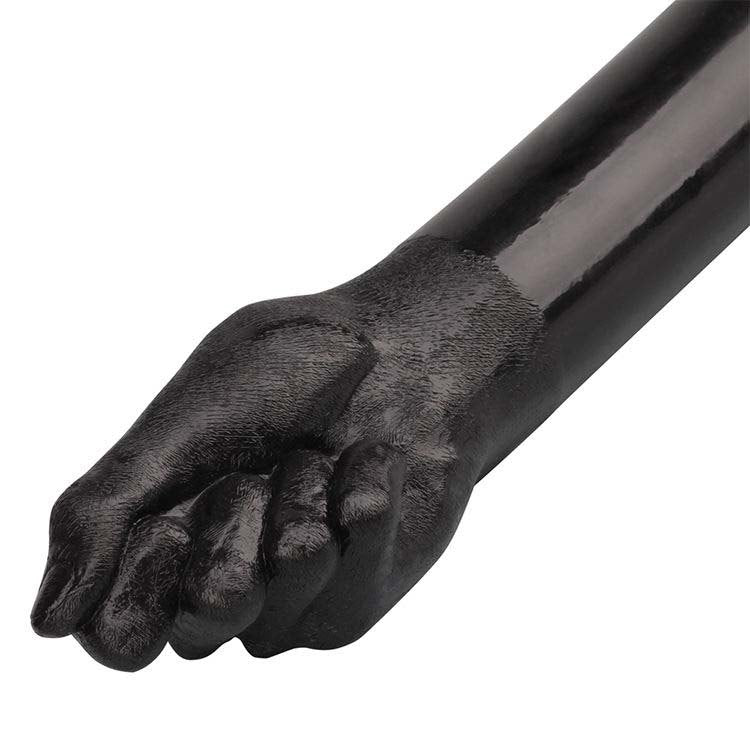 Black double-ended fisting-arm dildo, photo 5